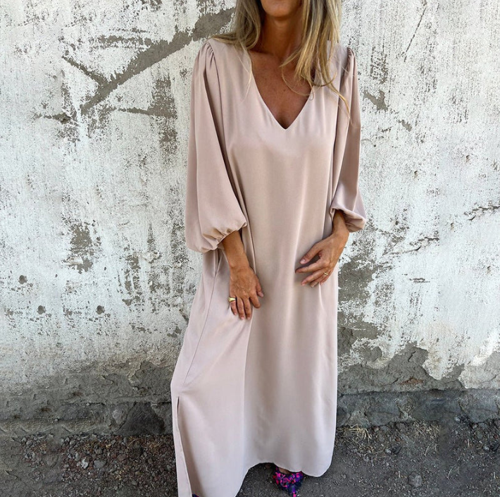 CASSANDRA | Langes Boho-Kleid mit romantischem Flair