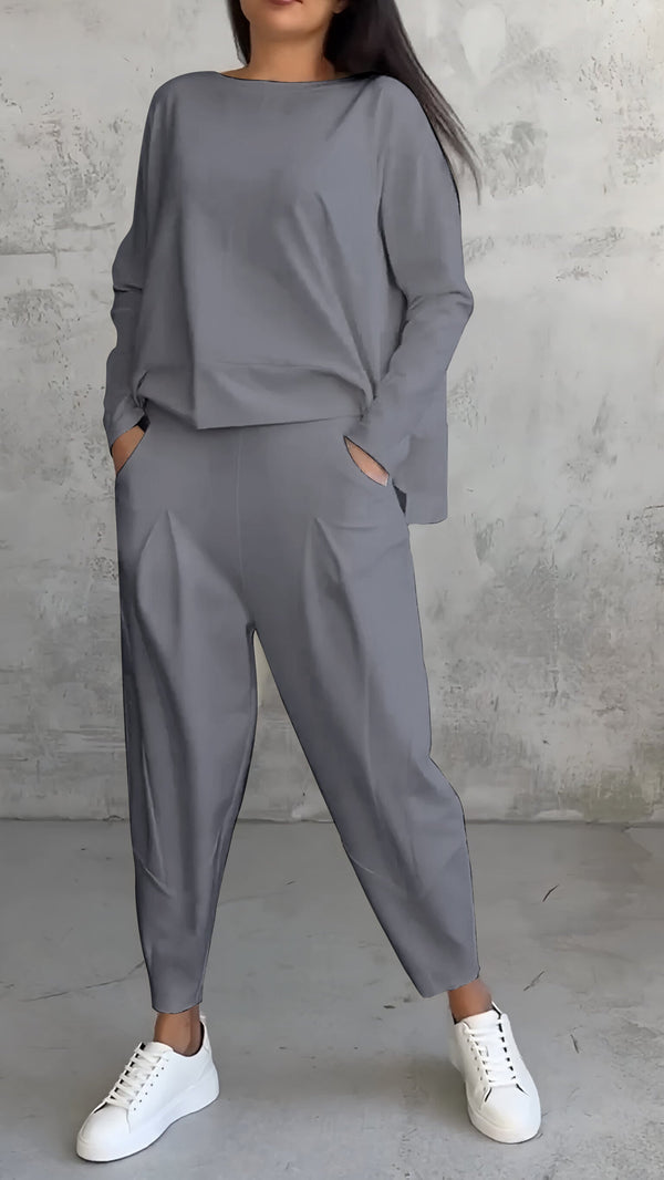 Ambre | Bequemes zweiteiliges Freizeitset mit Stil