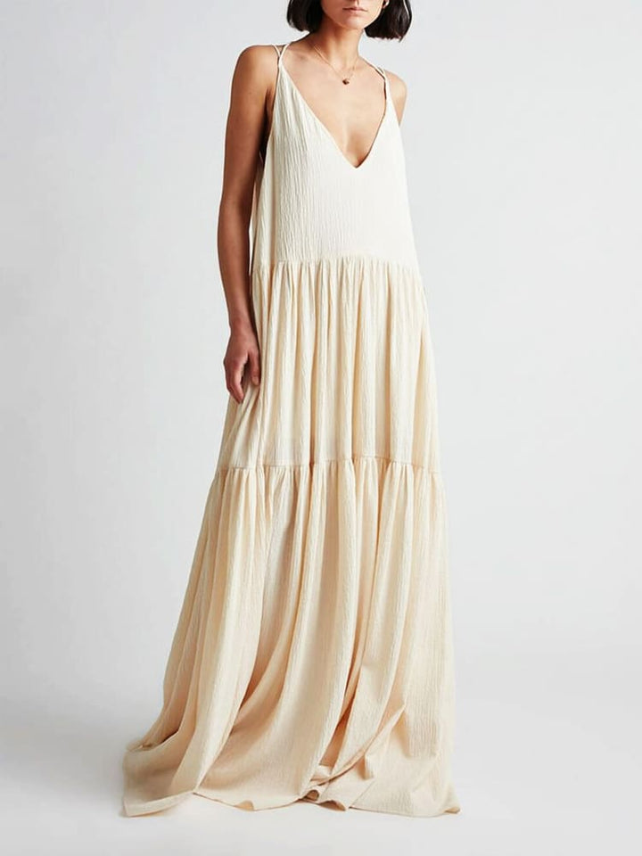 Paula | Maxikleid mit Meeresbrise-Design