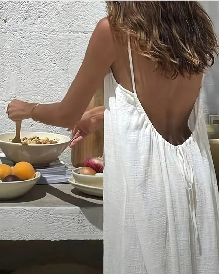 Clara | Damen Maxikleid leicht & modisch geschnitten