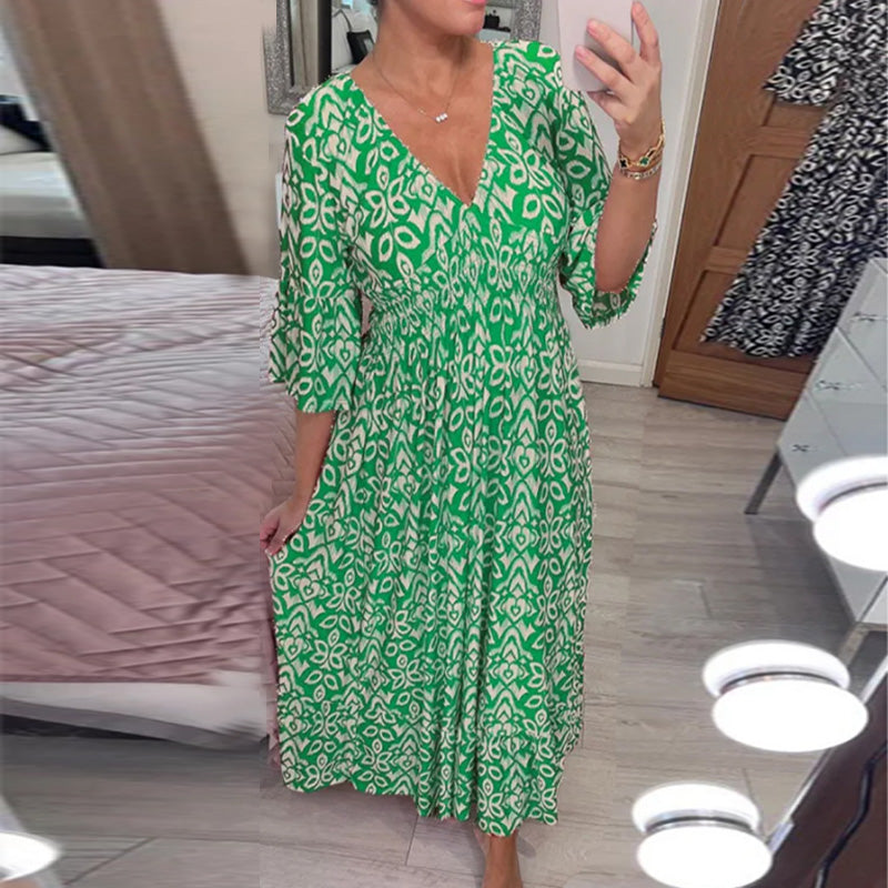 Mhara | Schickes Kleid mit Volantärmeln