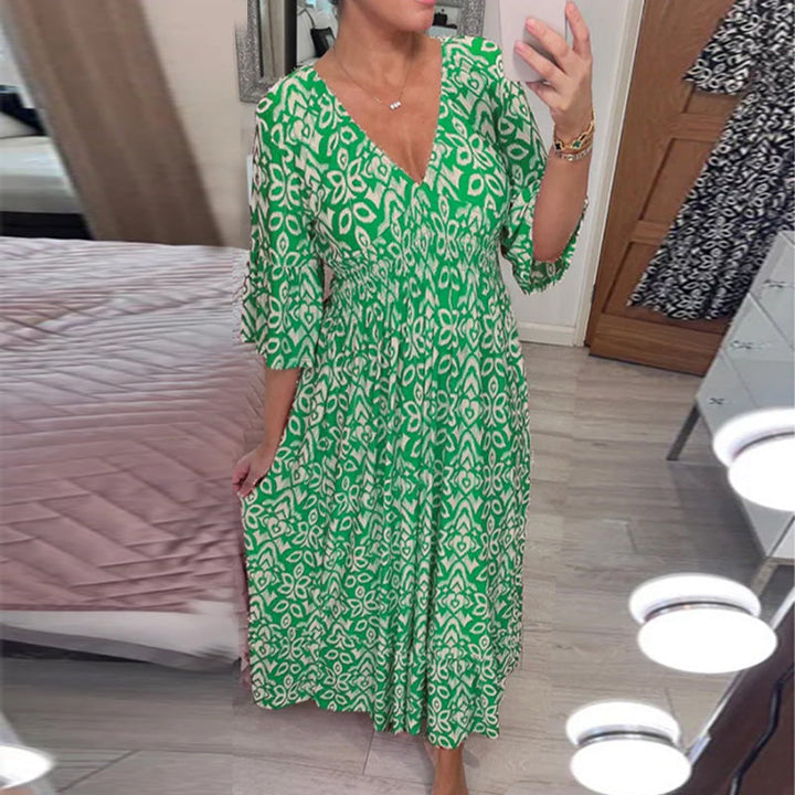 Mhara | Schickes Kleid mit Volantärmeln