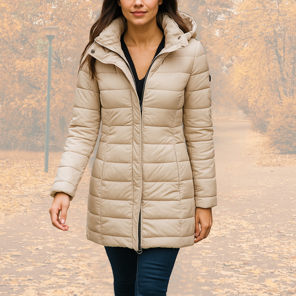 Clara | Stilvoller Damenparka mit warmem Innenfutter
