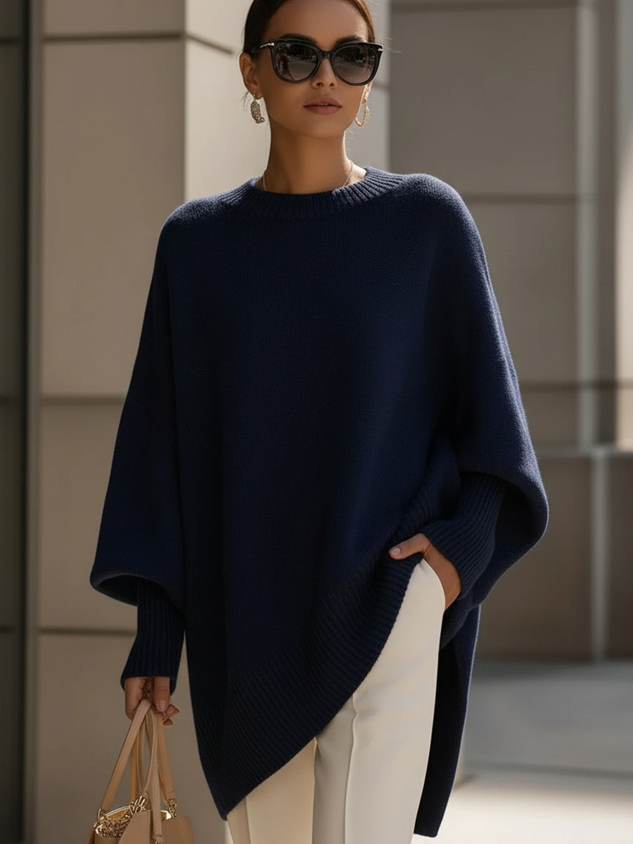 Lina | Damenpullover mit modernem asymmetrischem Schnitt