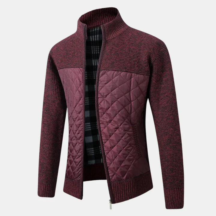 Conan | Strickjacke für Herren mit Stehkragen