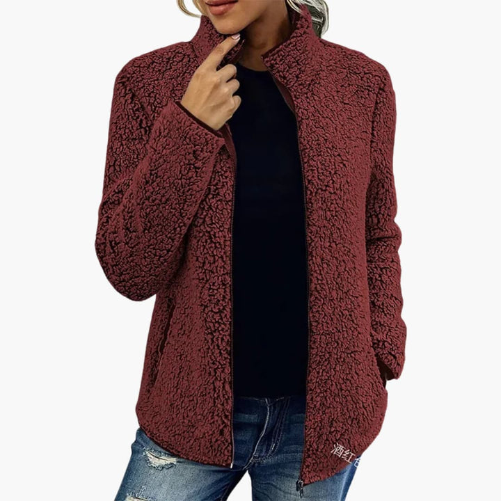 Flore | Warme Damen-Fleeceweste im modernen Stil