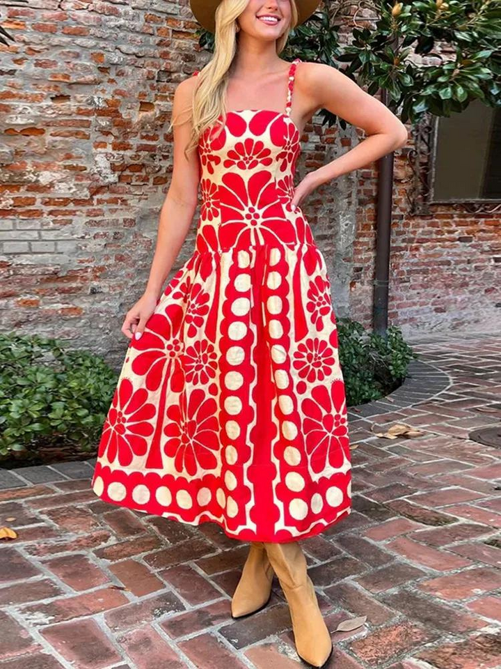 SAVANNAH | Sommerliches Midikleid für Damen