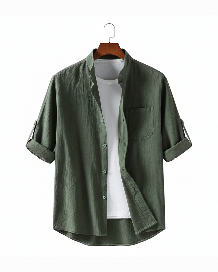 Max | Herren Button-Up Shirt Oliver im eleganten Stil