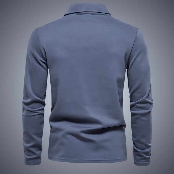 Noah | Polopullover mit langen Ärmeln – lässig elegant