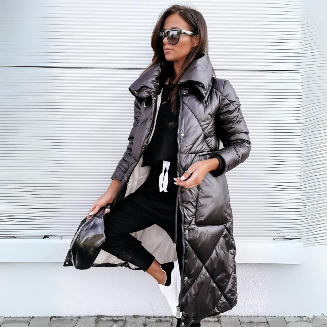Charlotte | Warmer langer Winterparka für Damen