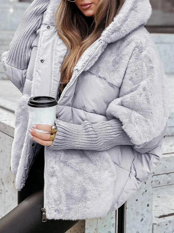 Lilly | Gefütterte Damenjacke mit Kapuze