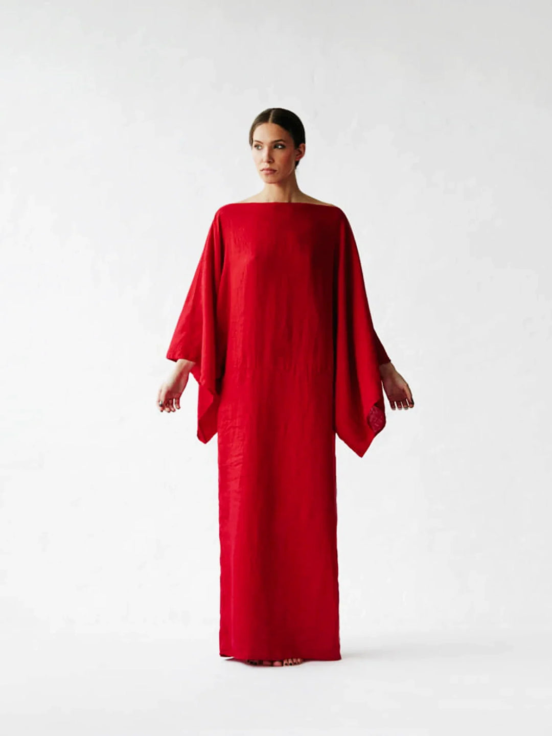 Marjon | Luftiges Leinen-Kimono-Kleid