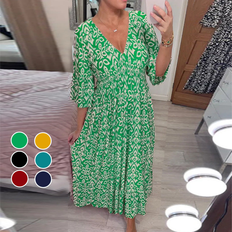 Mhara | Schickes Kleid mit Volantärmeln