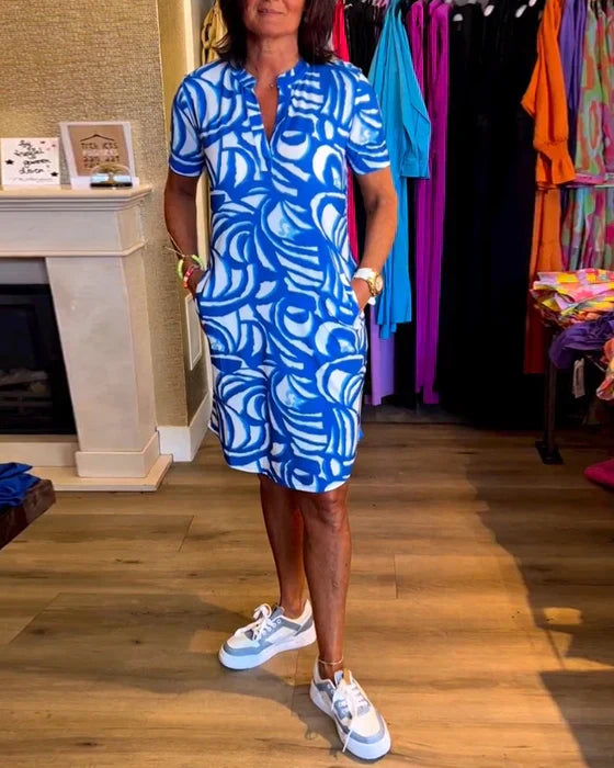 Helen | Farbenfrohes Sommerkleid für Damen