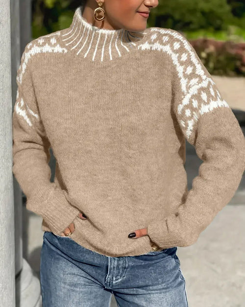 Hanna | Lässiger Strickpullover für jeden Tag
