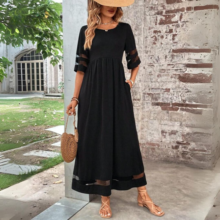 Ella | Stilvolles Kleid Damen Elegant Midi
