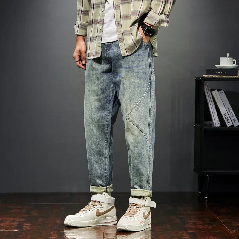 Fort Clay Retro Jeans mit Vintage-Waschung