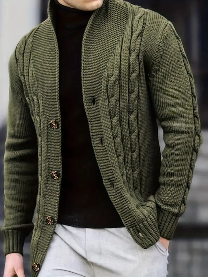 Teun | Pullover aus weichem Rippenstrickgewebe