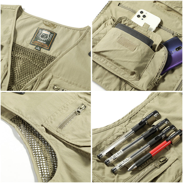 Zeno | Cargoweste mit funktionellen Taschen