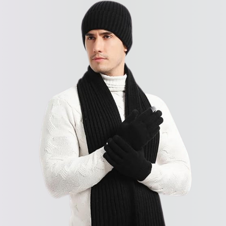 MERINO | Unisex Woll-Accessoire-Set für Herbst und Winter