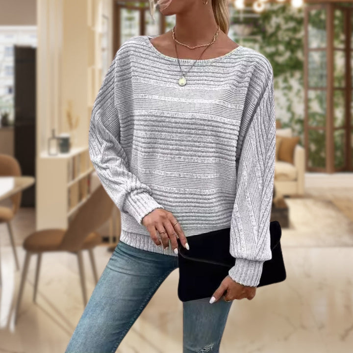 Annabelle | Strukturierter Damenpullover modern