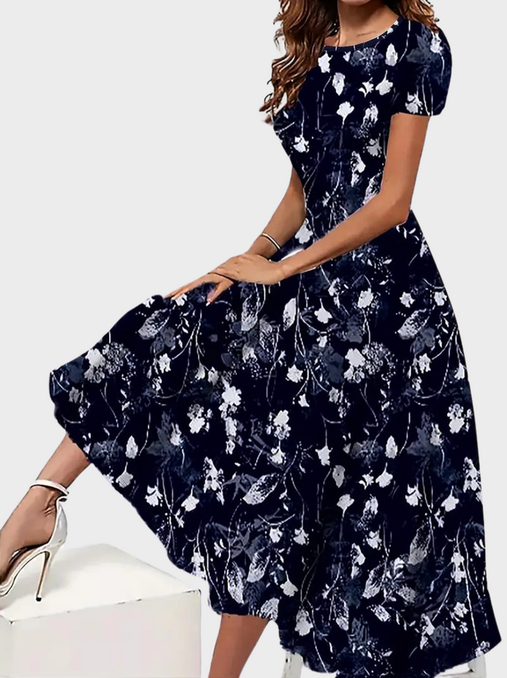 Amelie Fleur | Kleid mit floralem Allover-Druck