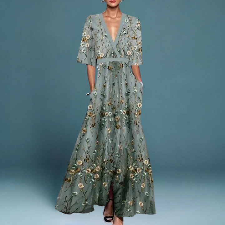 Amelie | Modisches Kleid Damen Elegant