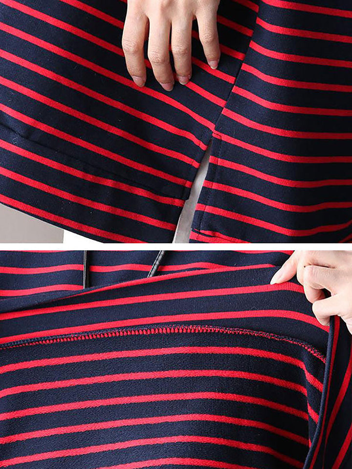 Nyssa | Lockeres Damenshirt mit stilvollen Streifen
