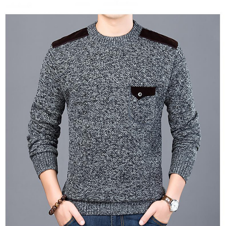 JONAS | Bequemer Herrenpullover mit feinem Strick