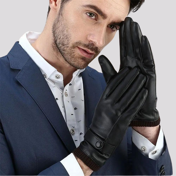 BRAD | Klassischer Lederhandschuh für Männer – Herbststyle