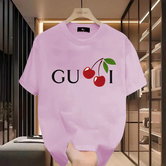 Heiraten | G Cherry Couture T-Shirt mit Grafikdruck
