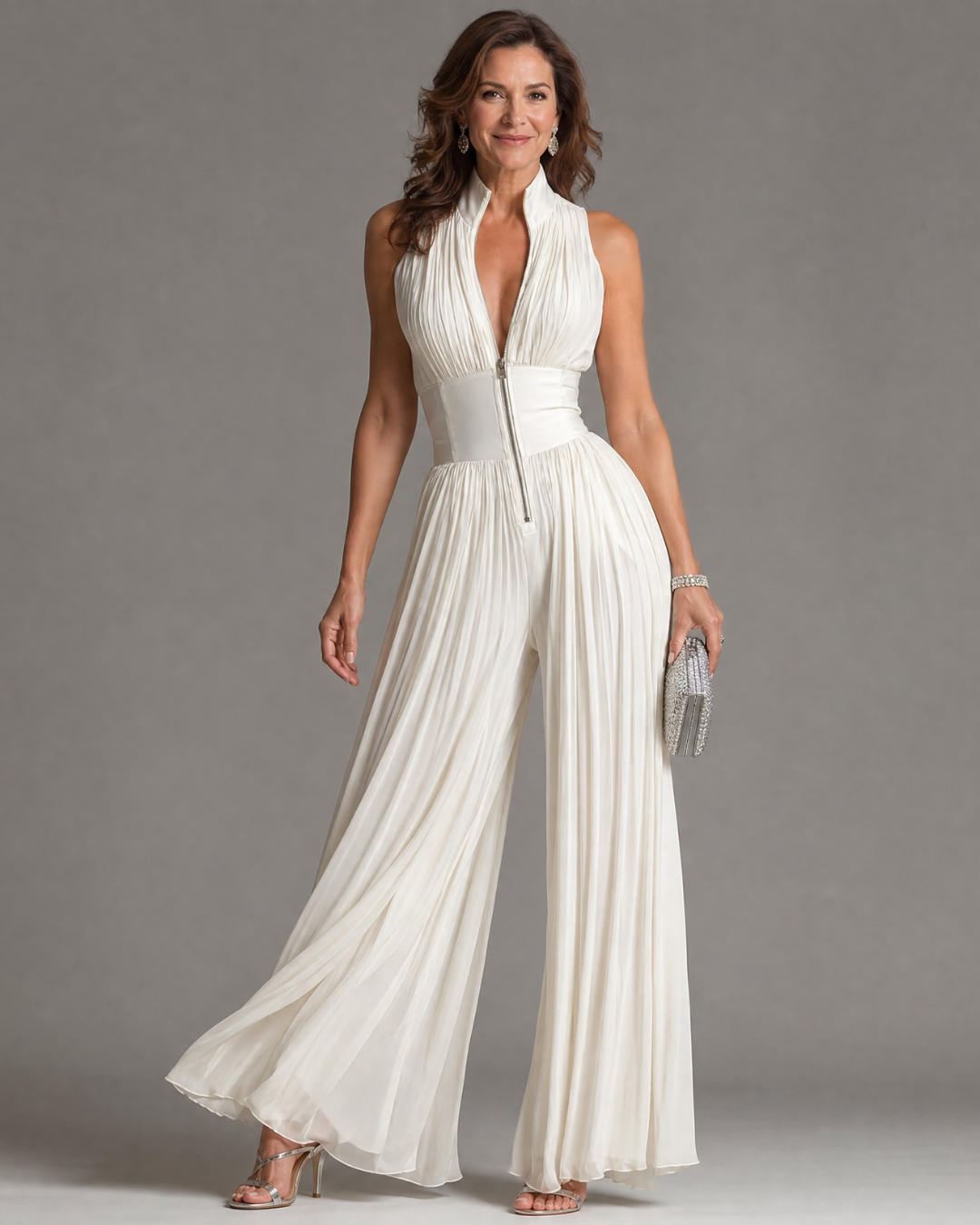 Hannah | Stilvoller Halter Jumpsuit Damen Chic