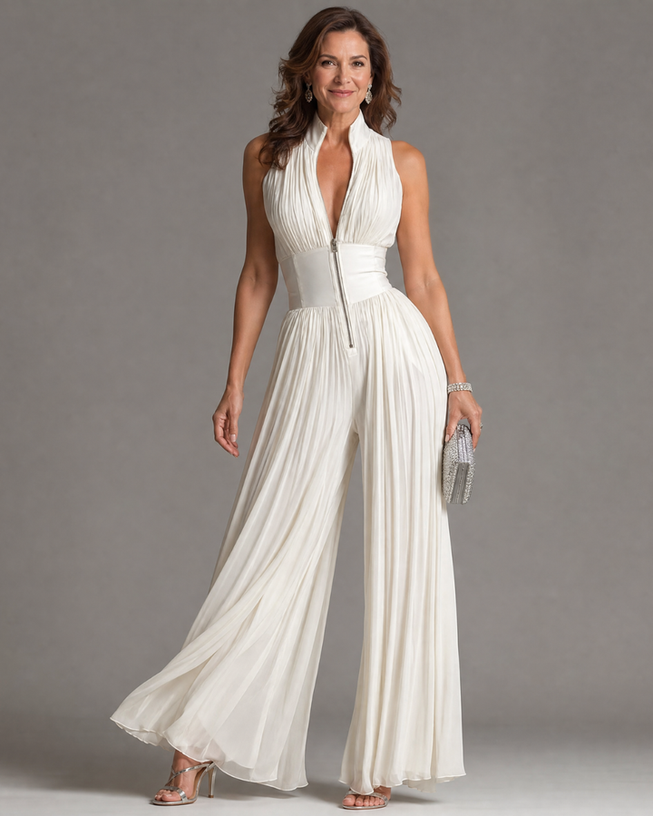 Hannah | Stilvoller Halter Jumpsuit Damen Chic