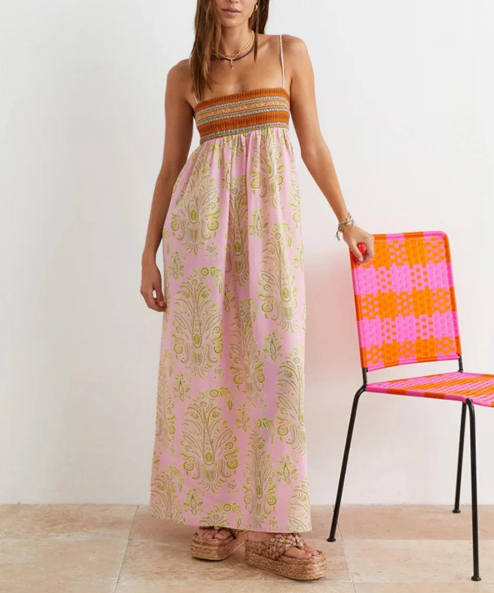 NERI | Schlichtes Maxikleid in sommerlichem Stil