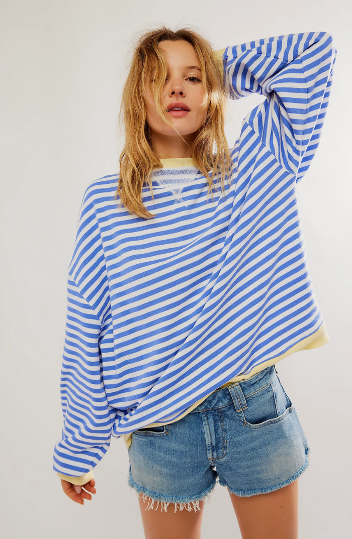 Annelie | Pullover mit klassischem Streifenmuster