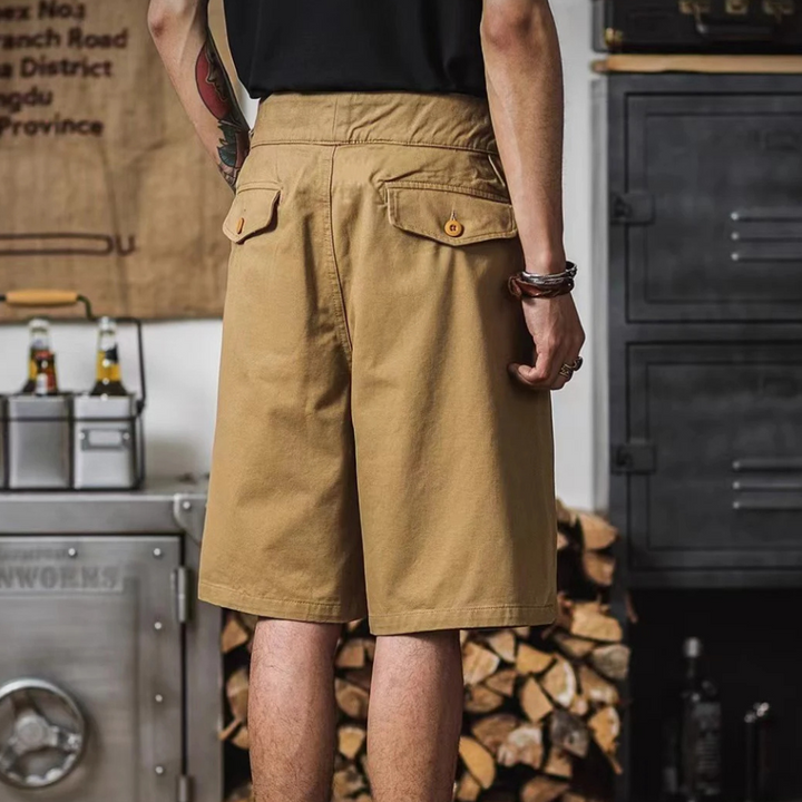 Premium Baumwoll | Gurkha-Shorts für stilvolle Sommertage