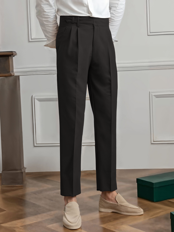 Lina | Stylische plissierte Hose Damen elegant