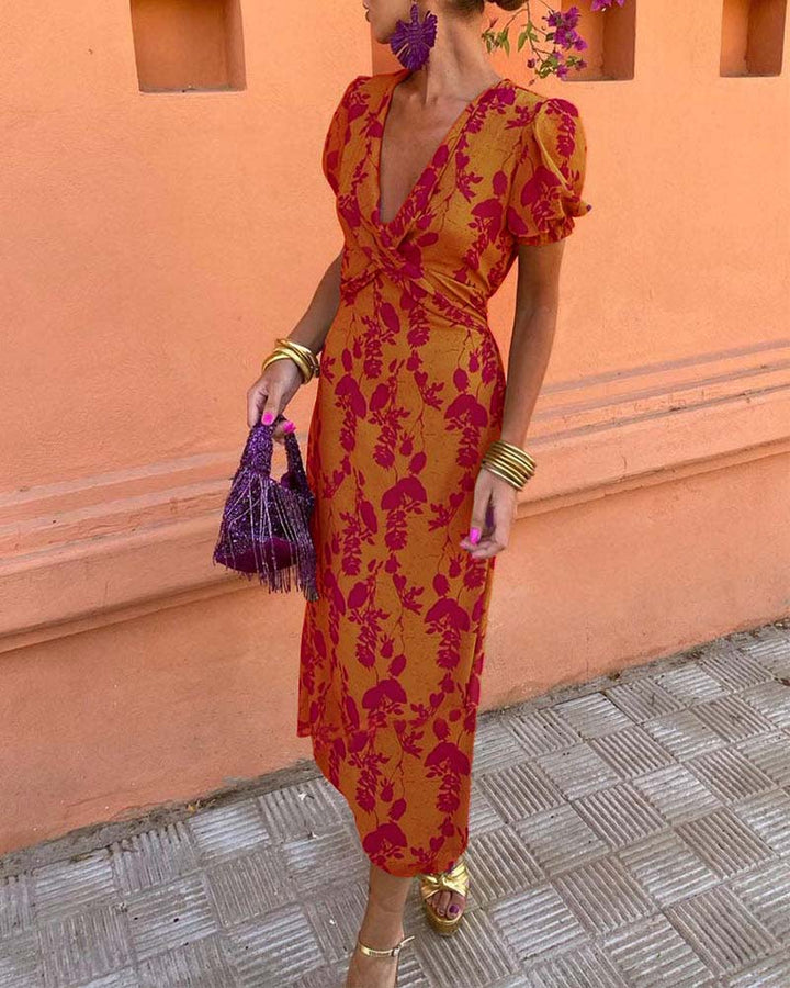 LARISA | Elegantes bauschiges Kleid