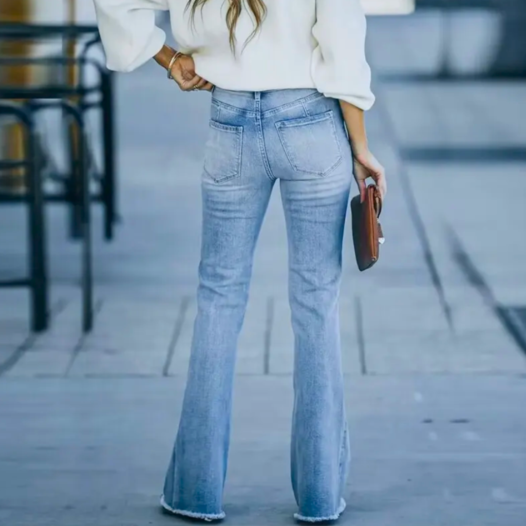 Romy | Bequeme Damenhose mit weitem Schnitt