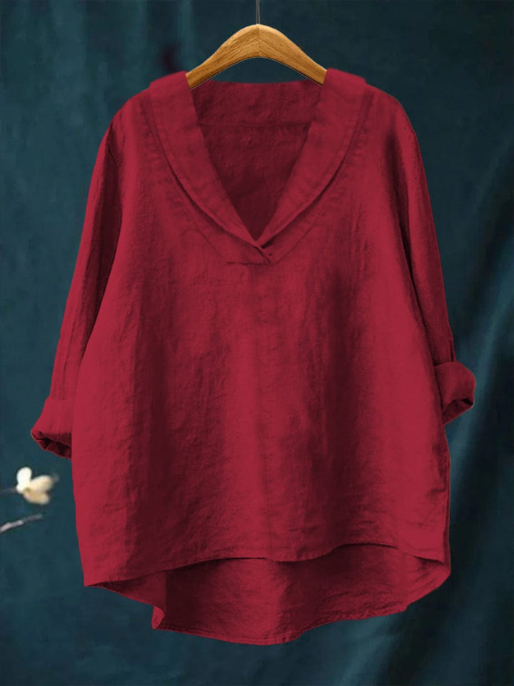 Sofia | Modische Sommerbluse Damen Leinen