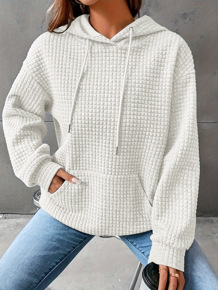 Clara | Waffelstrick Kapuzenpullover