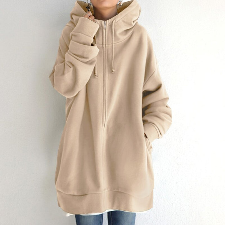 Romy | Damen Hoodie Winter kuschelig & komfortabel