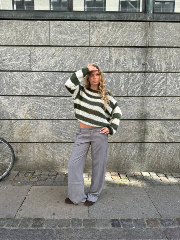 Hanna | Pullover mit klassischen und modernen Streifen