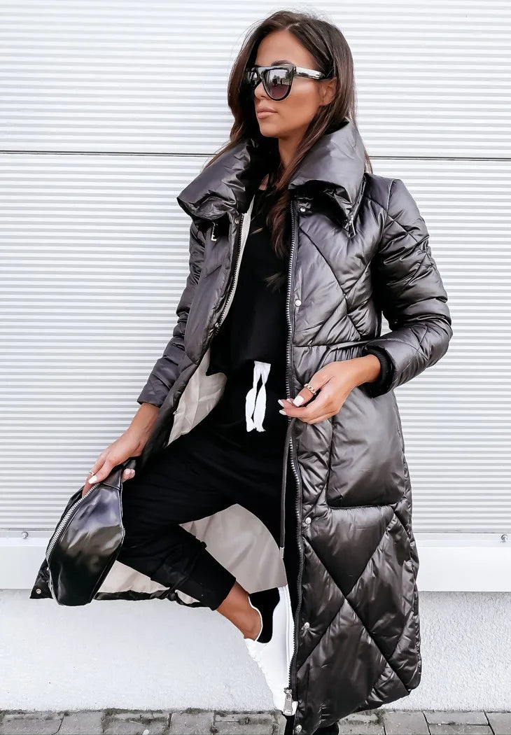 Lea | Gestepptes Parka Damenjacke bequem & stylisch