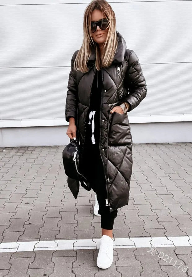 Lea | Gestepptes Parka Damenjacke bequem & stylisch