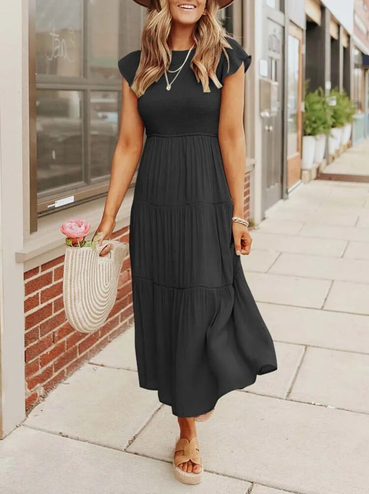 Lovelee | Bauchbedeckendes Kleid mit Raffinesse