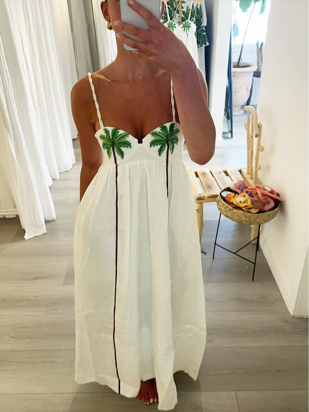 Genevieve | Palmenkleid mit einzigartigem Look