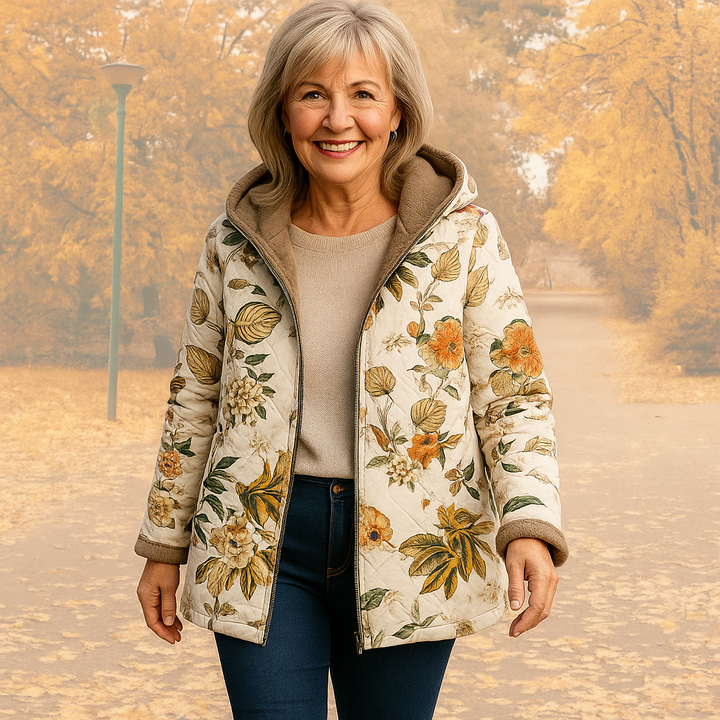 Charlotte | Modische Jacke mit warmem Fleecefutter