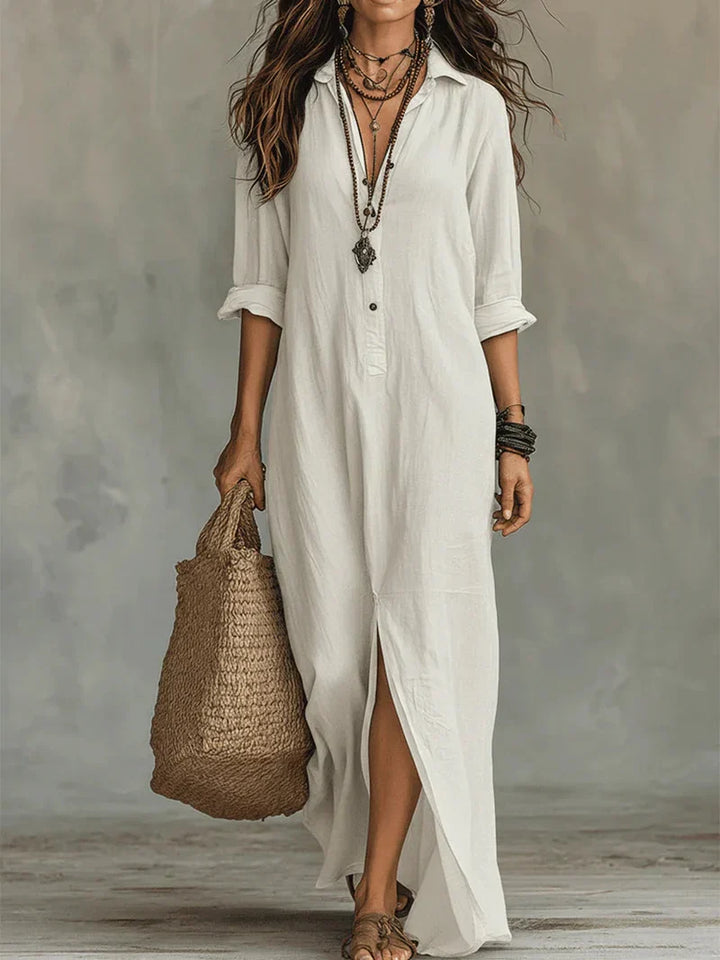 Mila | Elegantes Kleid Damen Maxi Look