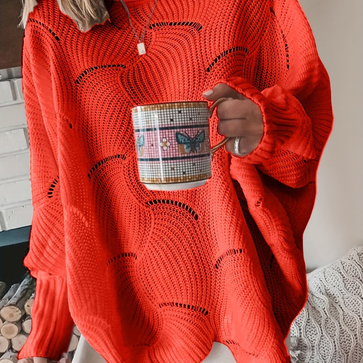 Yoko | Damenpullover aus geripptem Strickstoff